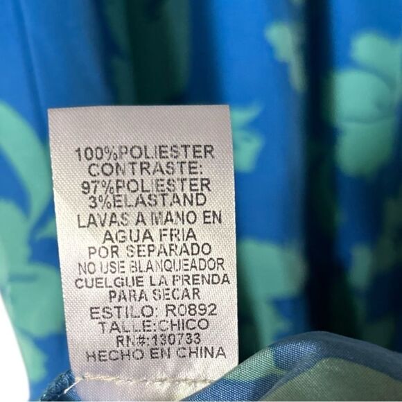 Umgee Two Tone A Lined floral Sundress with Flutter Cap Sleeves Women’s Small - Picture 7 of 14